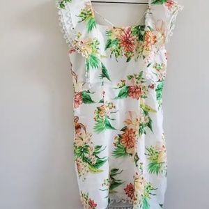 Farm Rio white dress